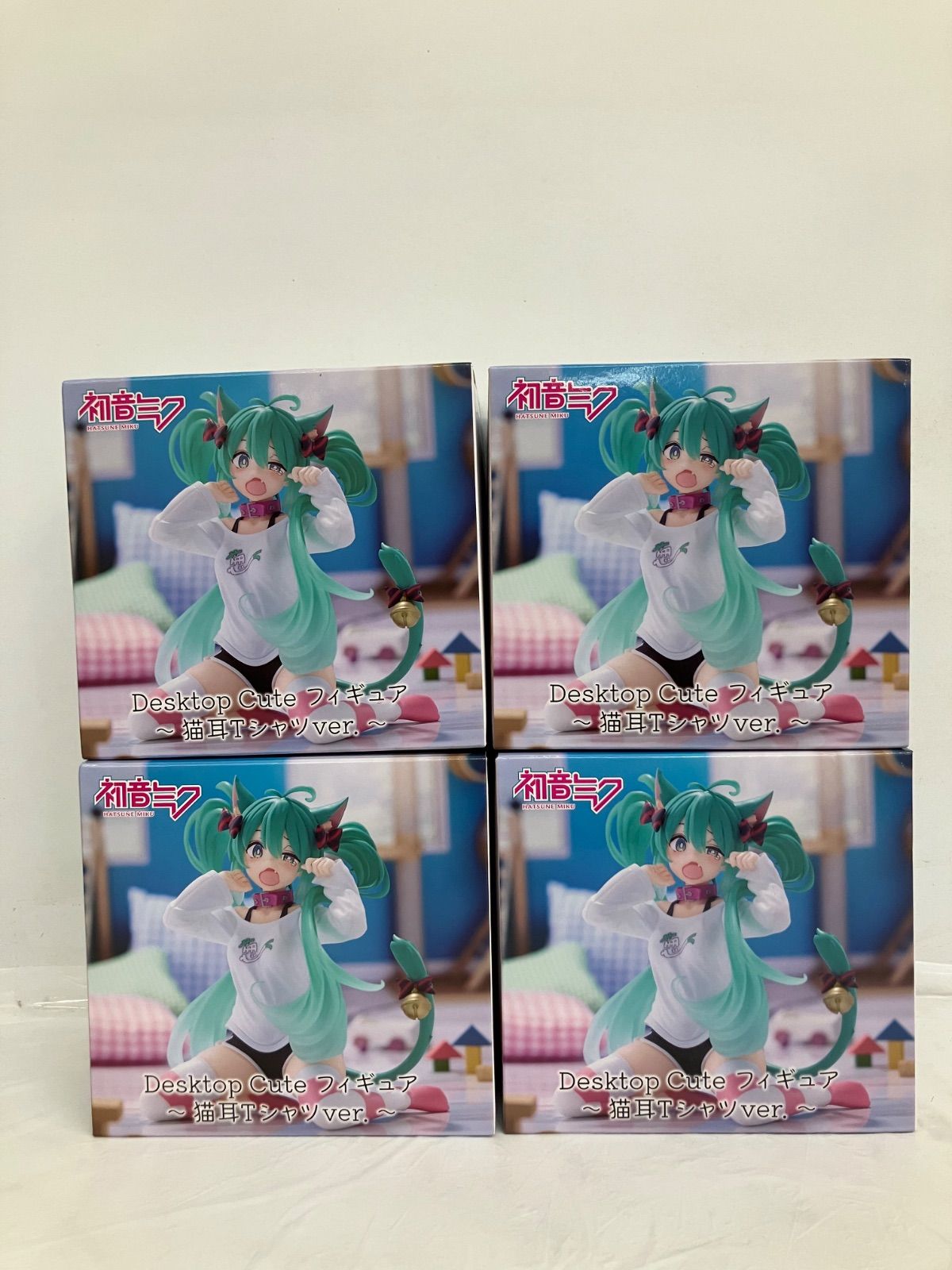 未開封 初音ミク Desktop Cute フィギュア 4個セット LF7066 f107