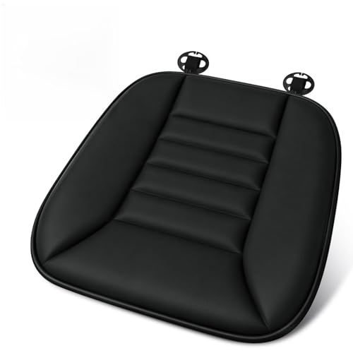 車 クッション シートクッション 車用座布団 低反発 体圧分散 お尻が痛くならない カーシートクッション 滑り止め付き 通気性 四季通用 運転席/座席/椅子兼用（ダークブラック）★ 351092cb