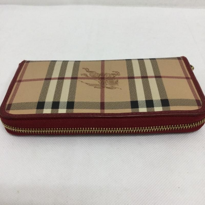 バーバリー BURBERRY バーバリー 長財布 ノバチェック ラウンド