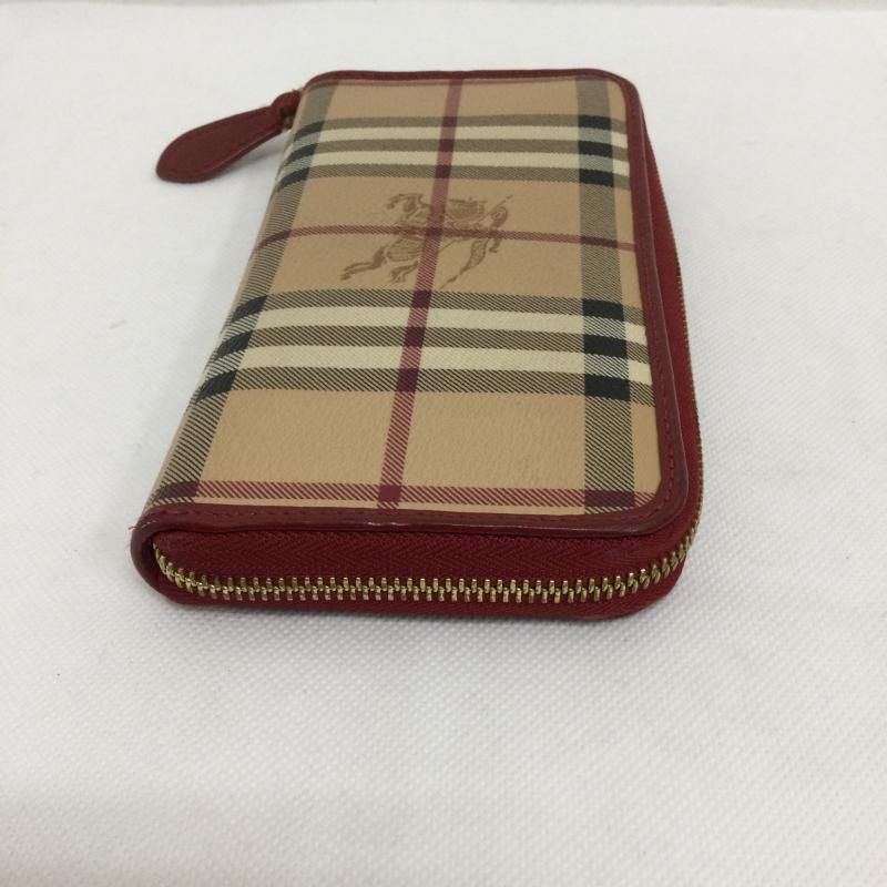 バーバリー BURBERRY バーバリー 長財布 ノバチェック ラウンド
