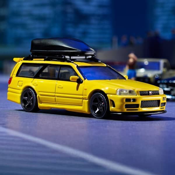 予約/確約】ホットウィール Elite 64 日産 ステージア R34顔 モッド