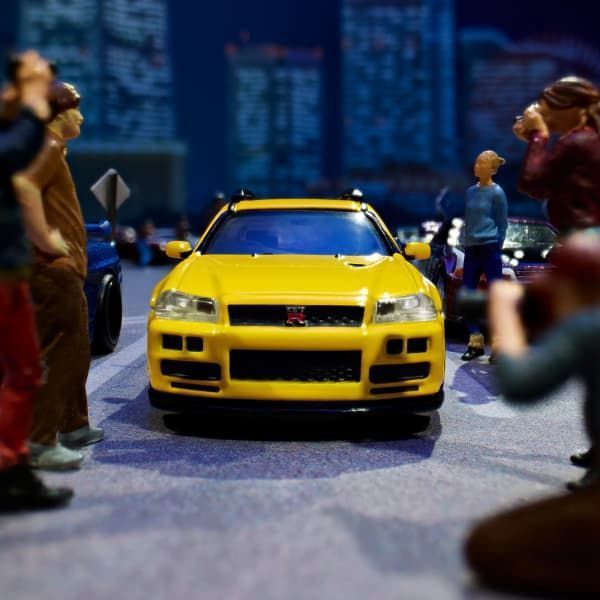 ホットウィール・Elite 64 日産 ステージア R34顔・ダンボール未開封