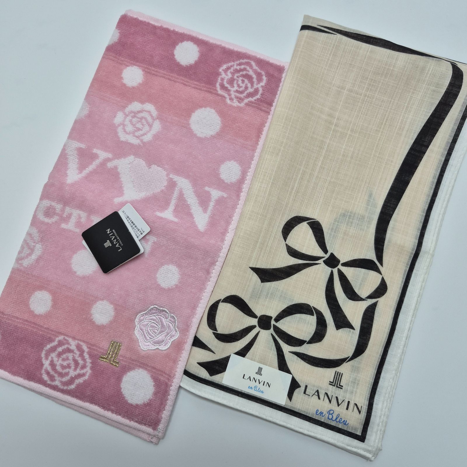 新品】LANVIN レディースハンカチ & タオルハンカチ セット - メルカリ