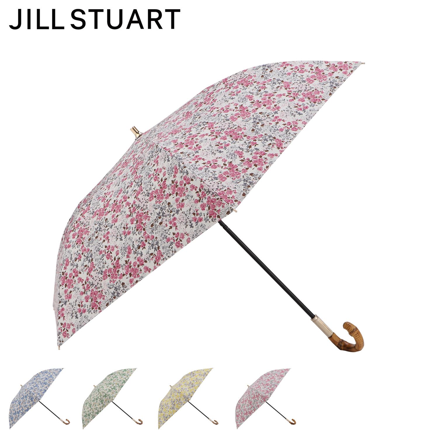ジル スチュアート JILL STUART 日傘 折りたたみ 傘 遮光 晴雨兼用 レディース 50cm 軽量 遮光 遮熱 UVカット サマーシールド 小花プリント 1JI 22060 10,780円