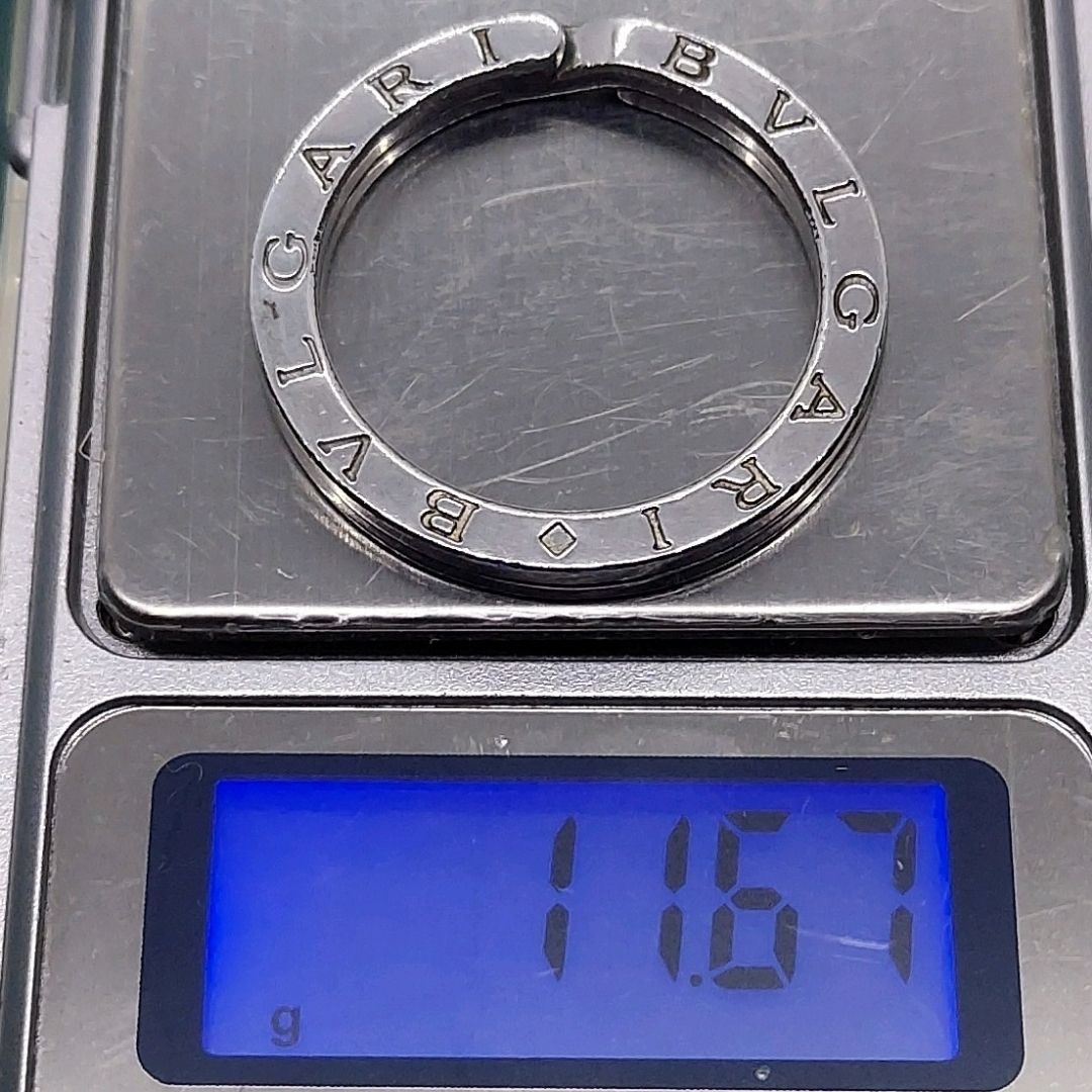 ブルガリ キーリング キーホルダー シルバー SV925 BVLGARI - メルカリ
