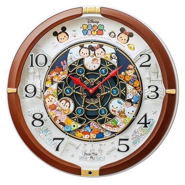 新品 訳あり特価 セイコー ディズニータイム ツムツム からくり時計 