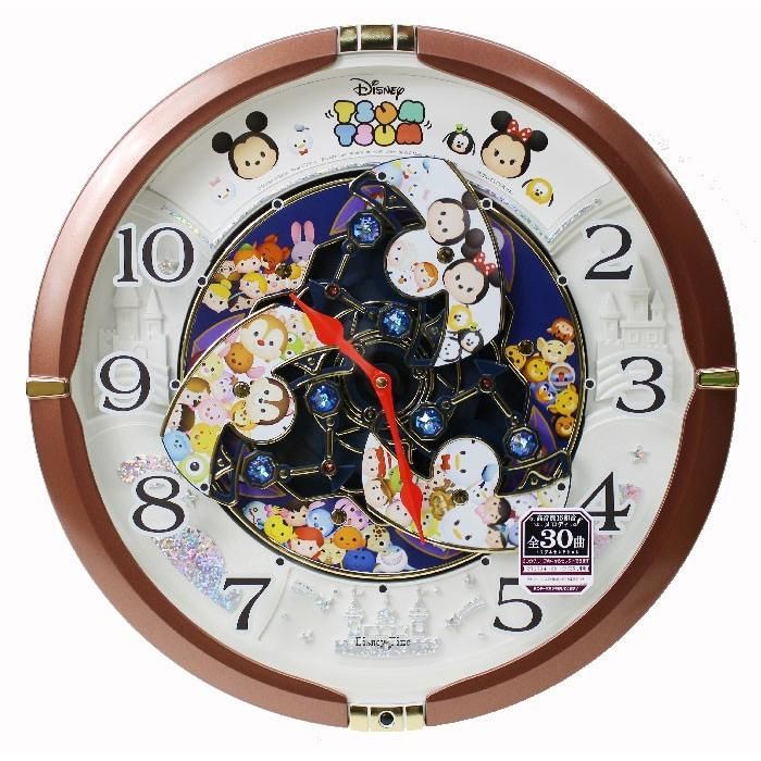 新品 訳あり特価 セイコー ディズニータイム ツムツム からくり時計