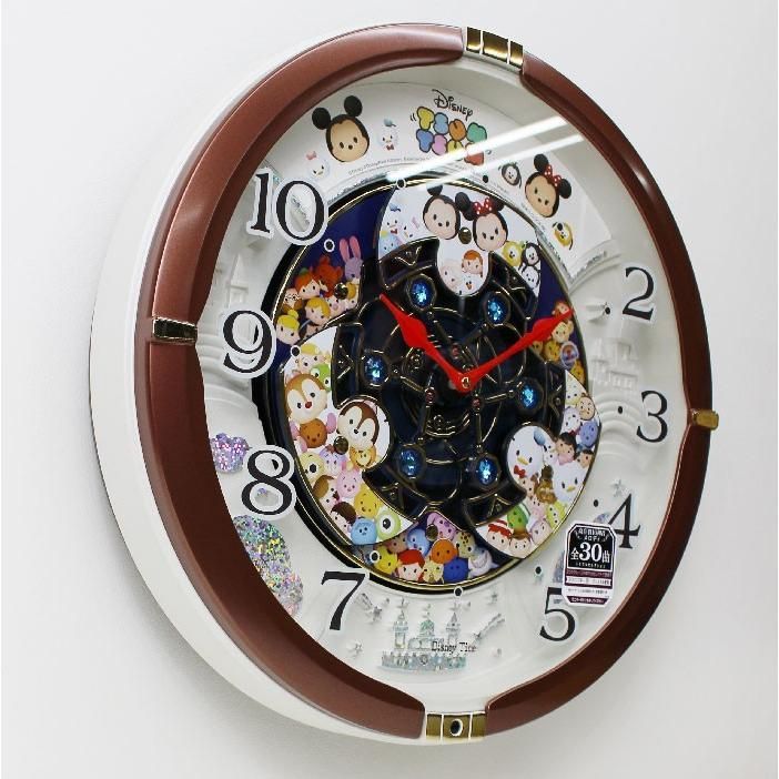新品 訳あり特価 セイコー ディズニータイム ツムツム からくり時計