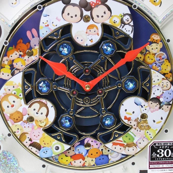 新品 訳あり特価 セイコー ディズニータイム ツムツム からくり時計