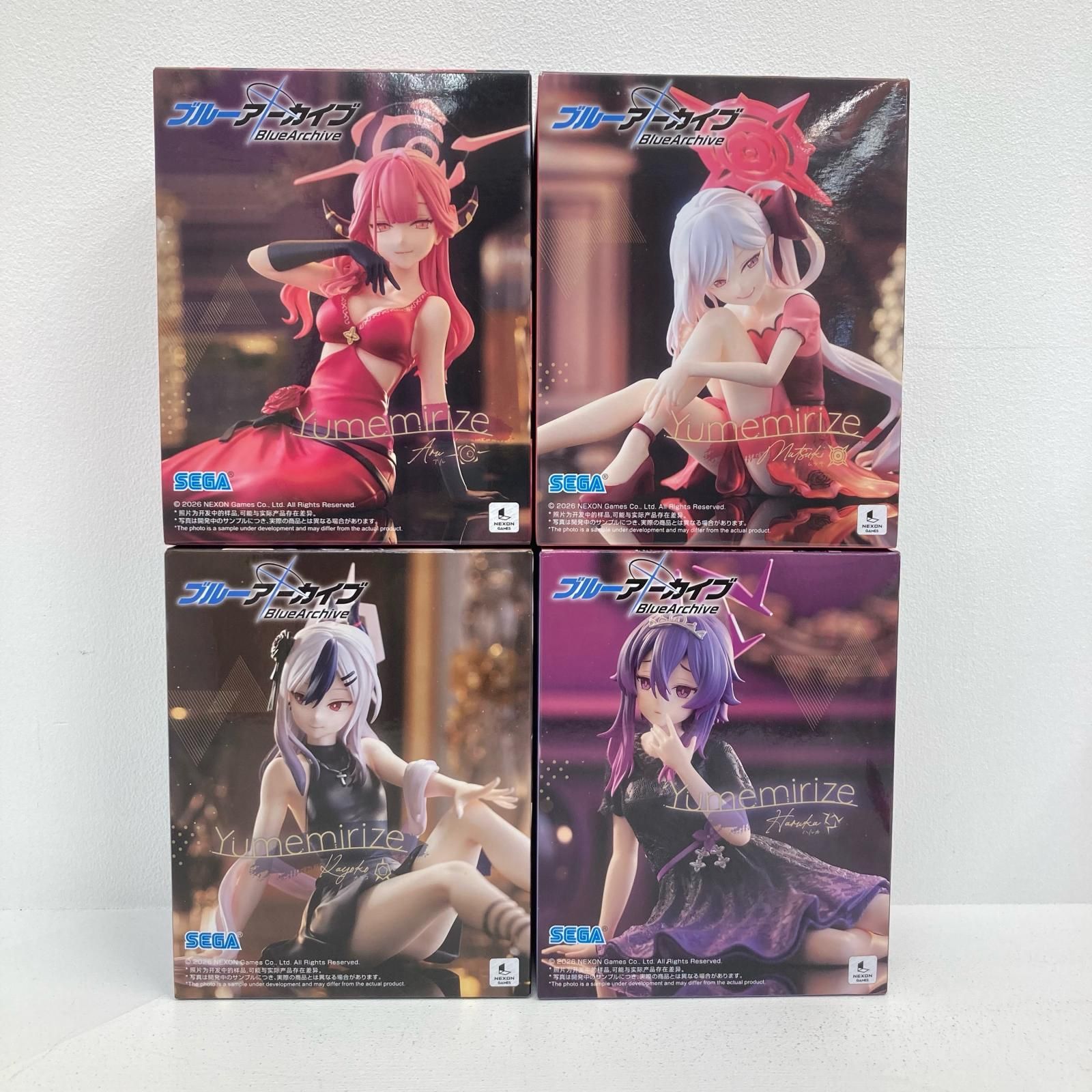 イオン広店】 4点 ブルーアーカイブ Yumemirize カヨコ ハルカ ムツキ