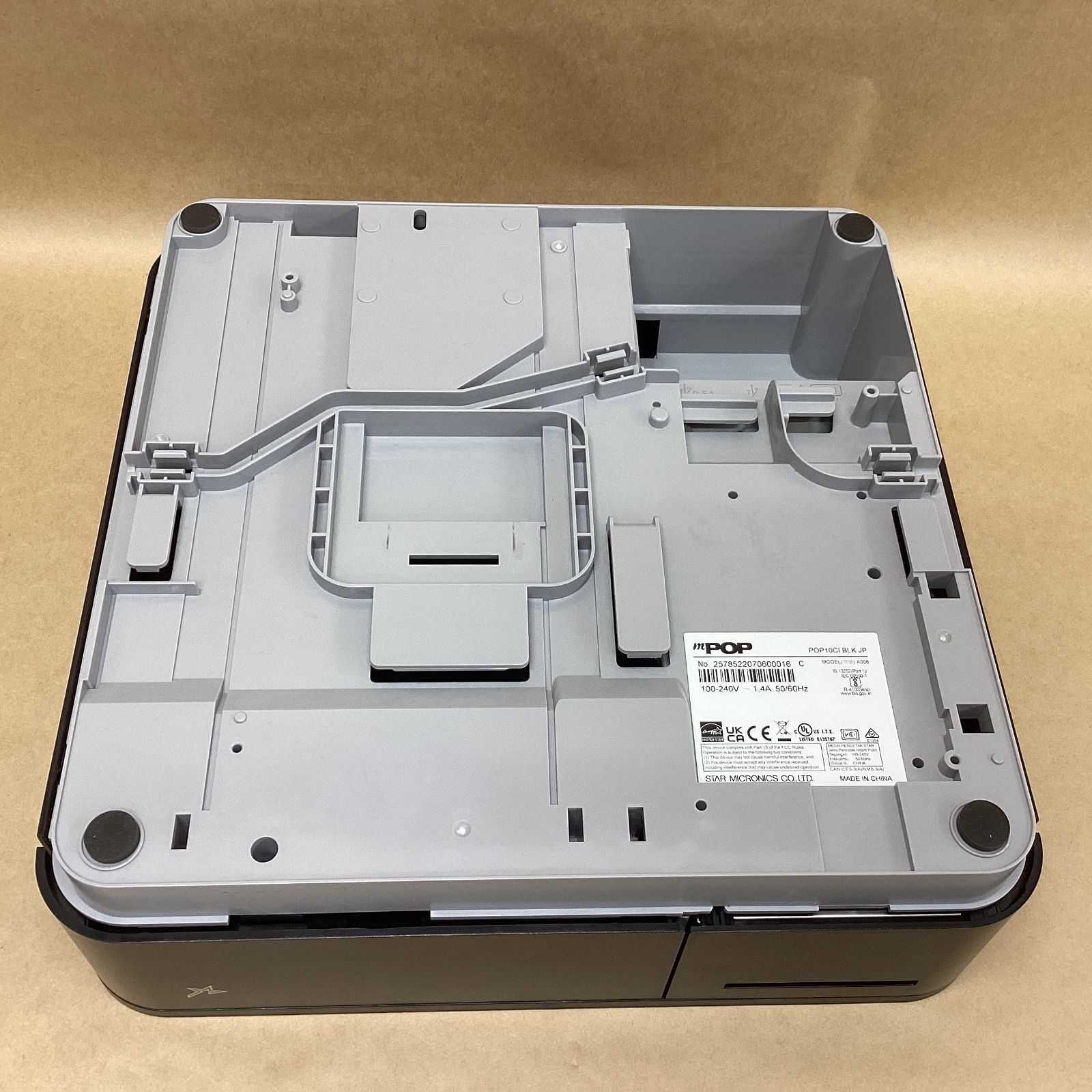 スター精密 キャッシュドロア一体型レシートプリンター mPOP POP10CI