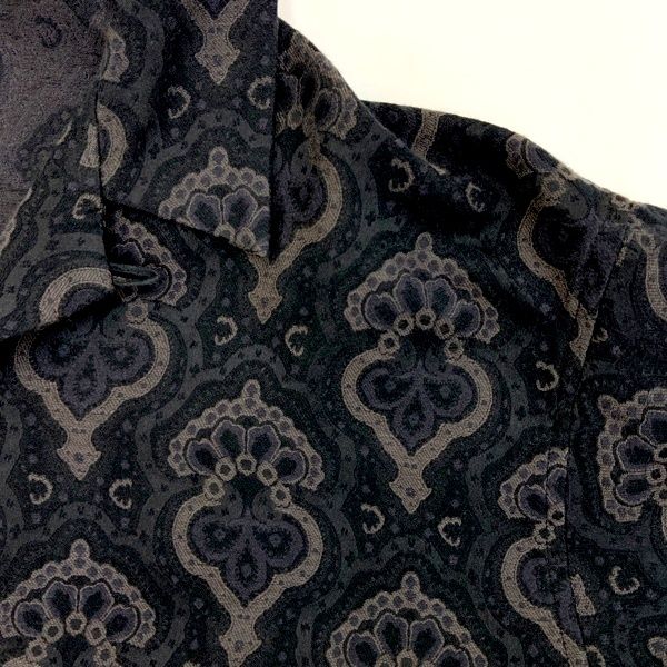 superNova. スーパーノヴァ Aloha shirt Damask jacquard 半袖シャツ