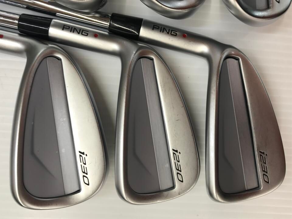 ピン i230 NSプロ MODUS 3 TOUR 105 Sフレックス アイアンセット 中古