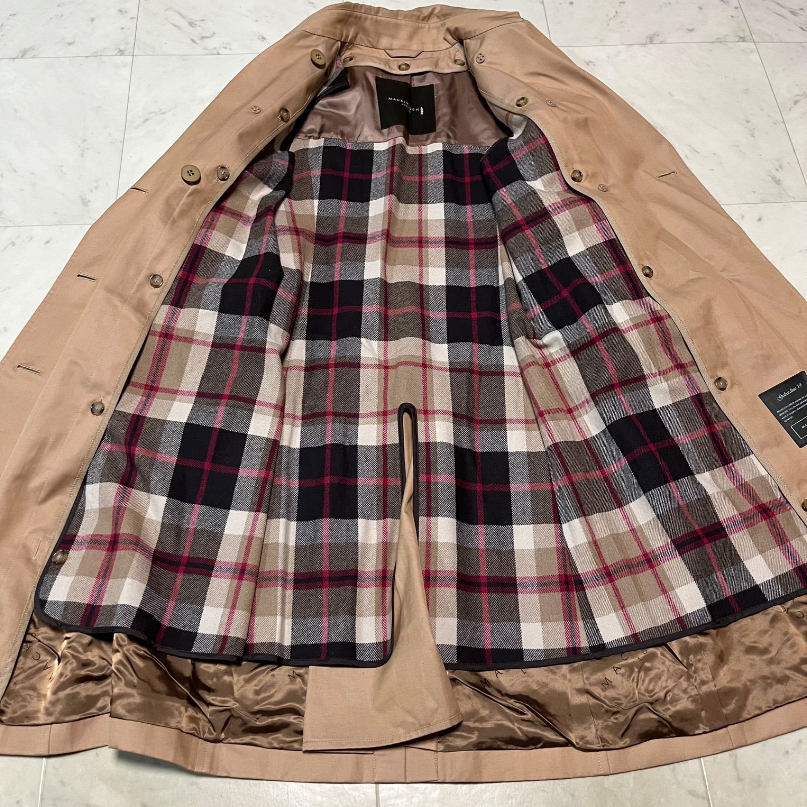 MACKINTOSH LONDON マッキントッシュ ロンドン ライナー付き トレンチ