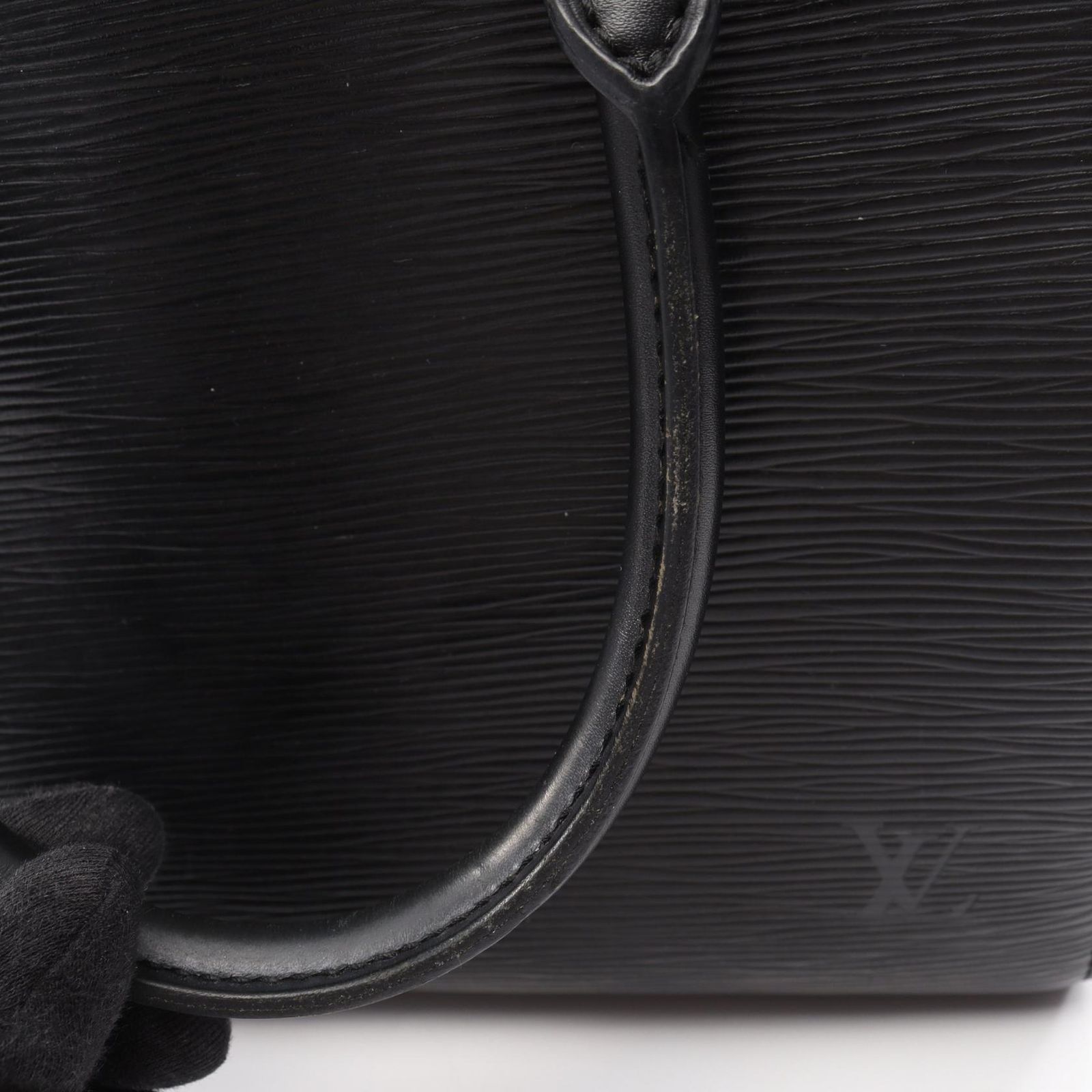 ルイ・ヴィトン LOUIS VUITTON ハンドバッグ ポンヌフ エピ ノワール
