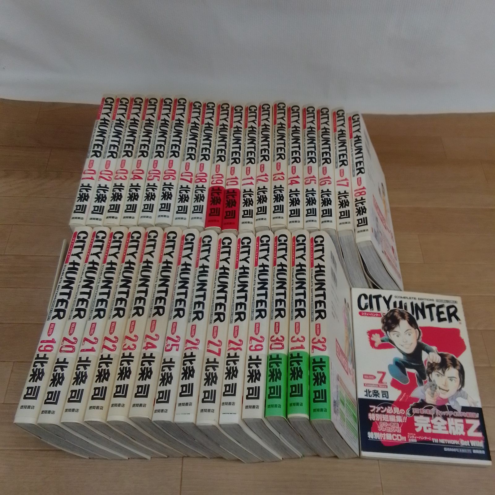 の*や様 シティーハンター 完全版 32巻全巻セット+XYZ ほぼ初版 ☆シティーハンター 完全版 全32巻＋Complete Edition Z 短編集