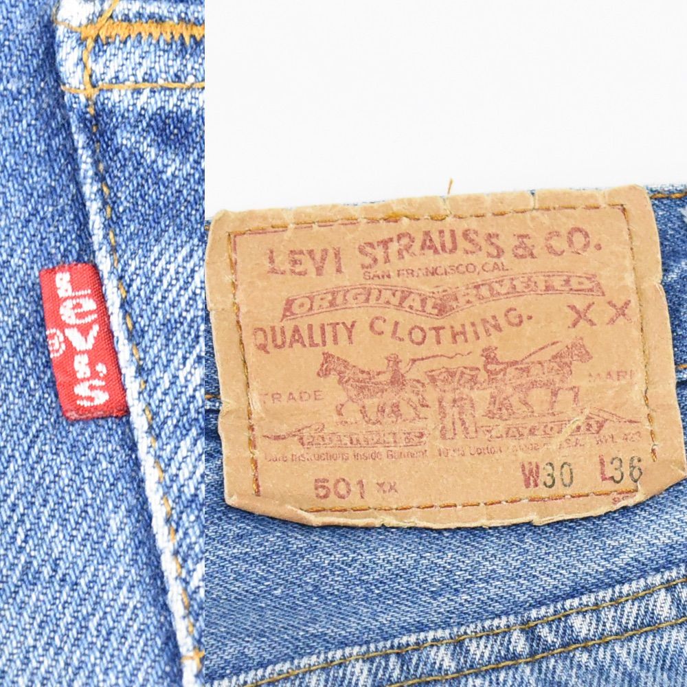 Levi's リーバイス デニム ジーンズ 501xx W30 L36 股下約75cm 紙