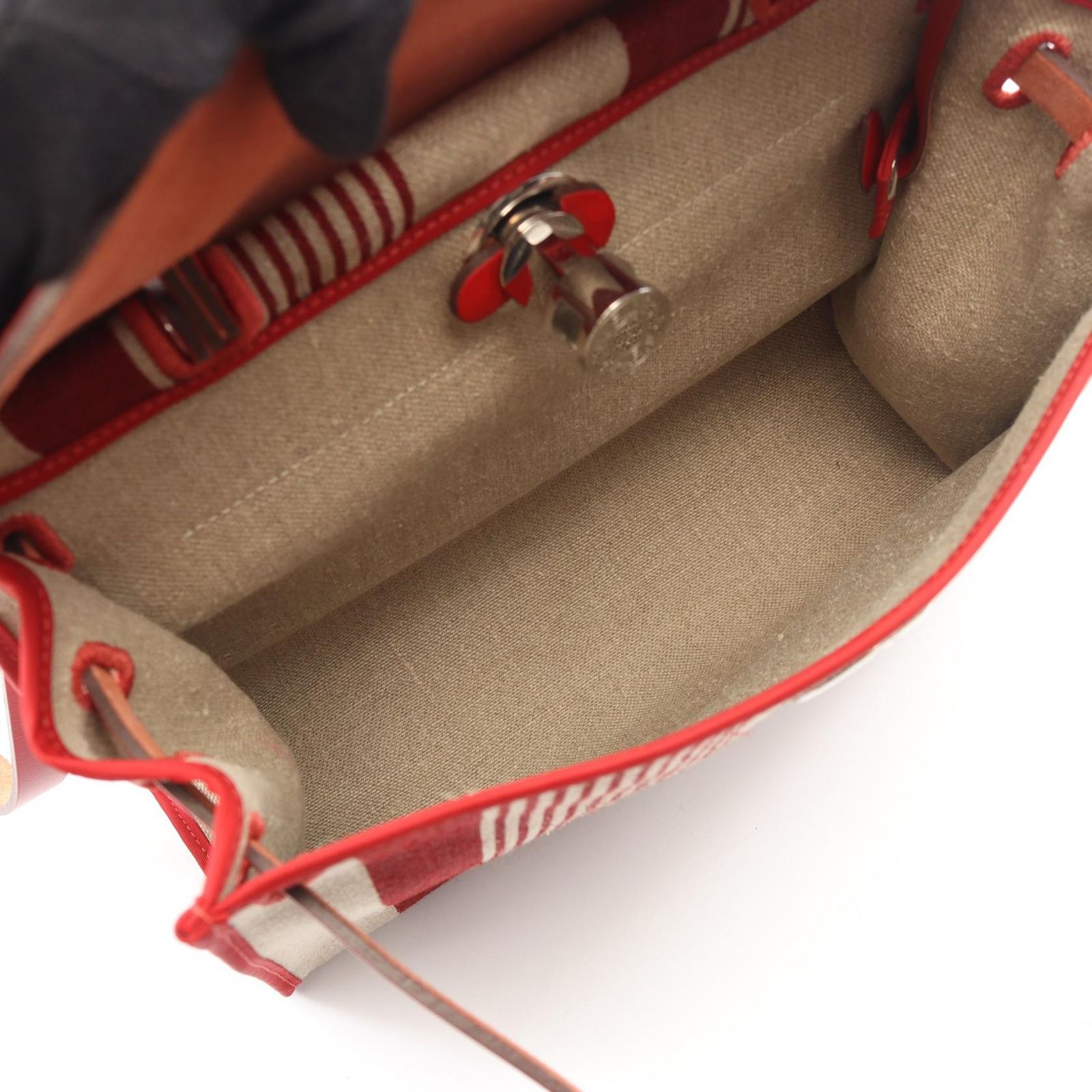 エルメス HERMES ハンドバッグ エールバッグジップ Hヴィブラシオン 