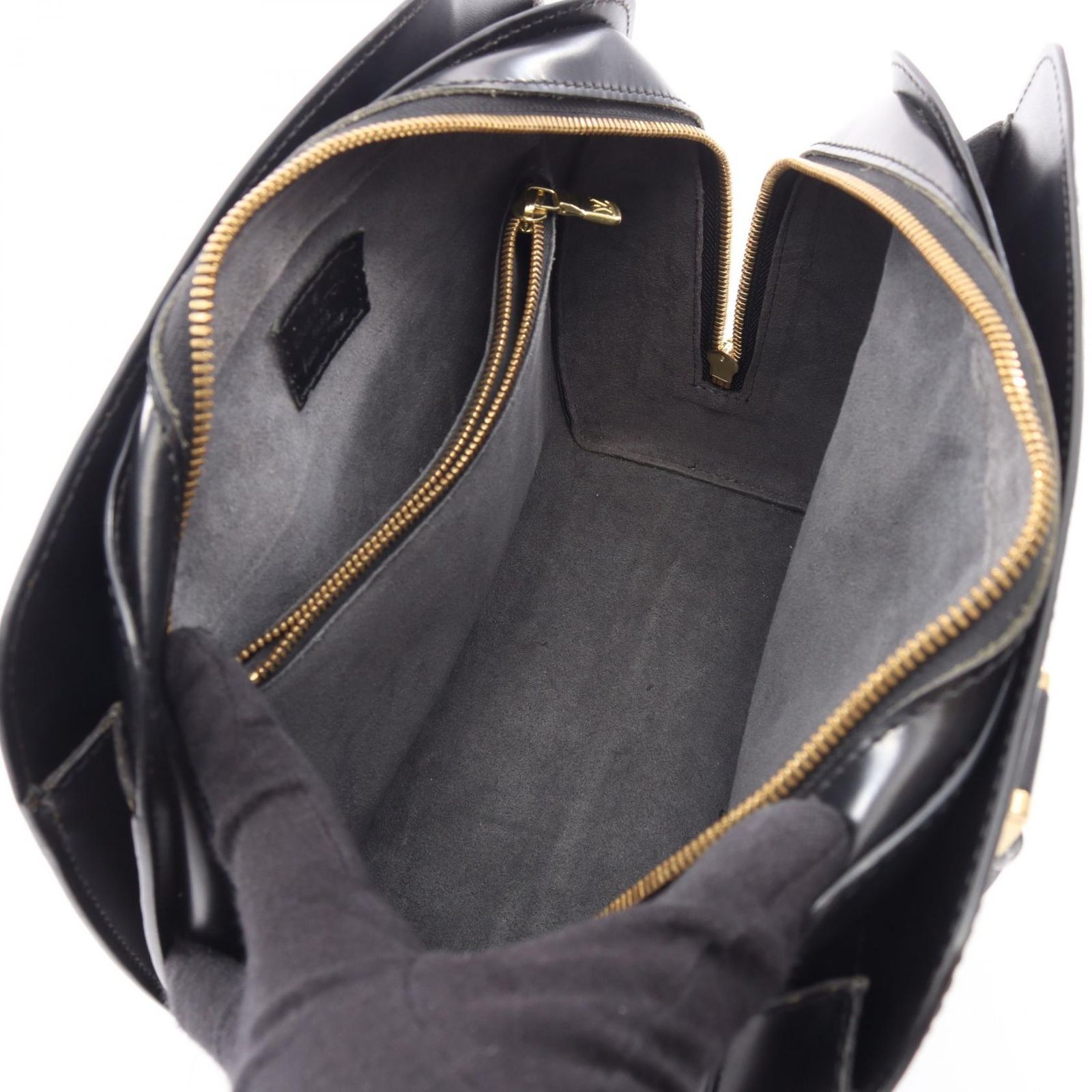 ルイ・ヴィトン LOUIS VUITTON ハンドバッグ ポンヌフ エピ ノワール