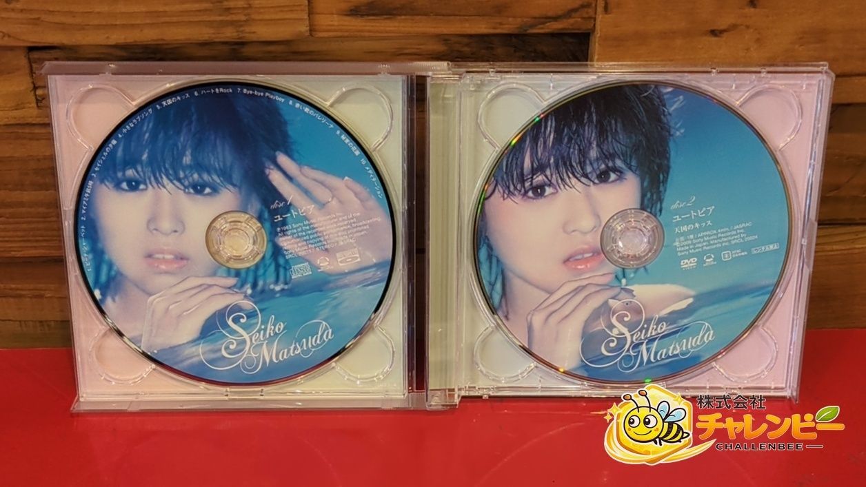 松田聖子 ユートピア DVD付 完全生産限定盤 Blu-spec CD 邦楽 CD 2枚