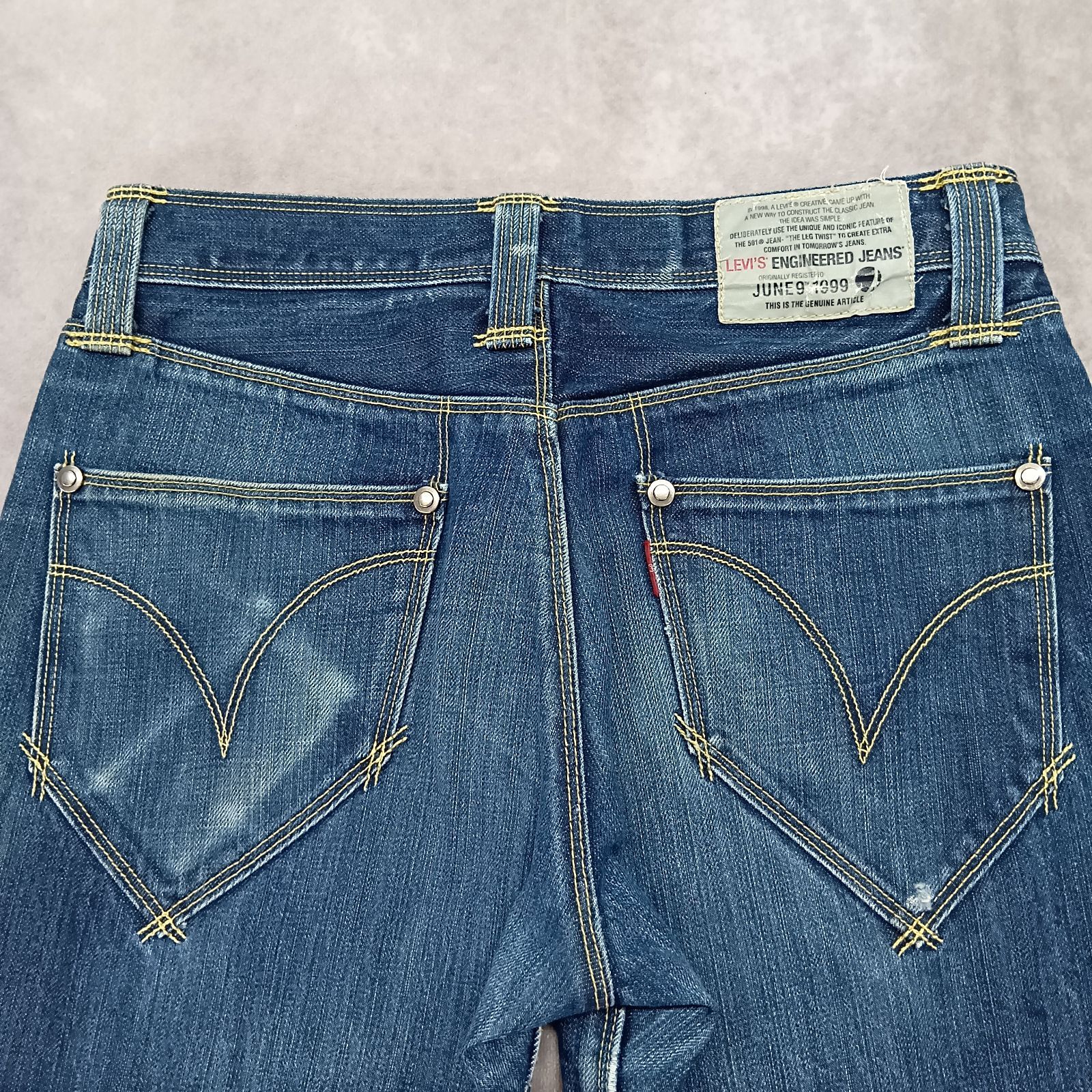 LEVI'S ENGINEERED JEANS 00s 29インチ デニムパンツ コットン100