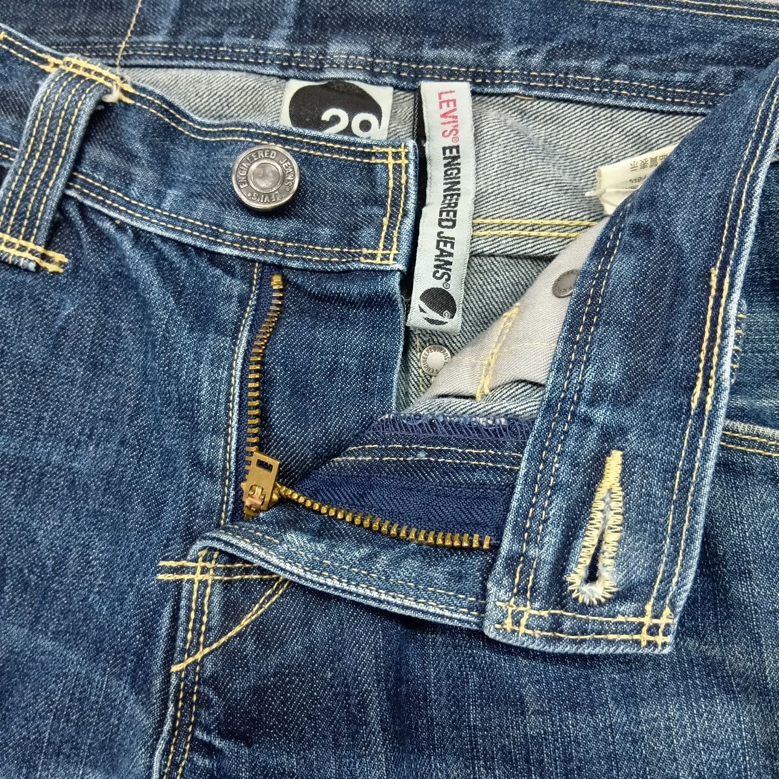 LEVI'S ENGINEERED JEANS 00s 29インチ デニムパンツ コットン100