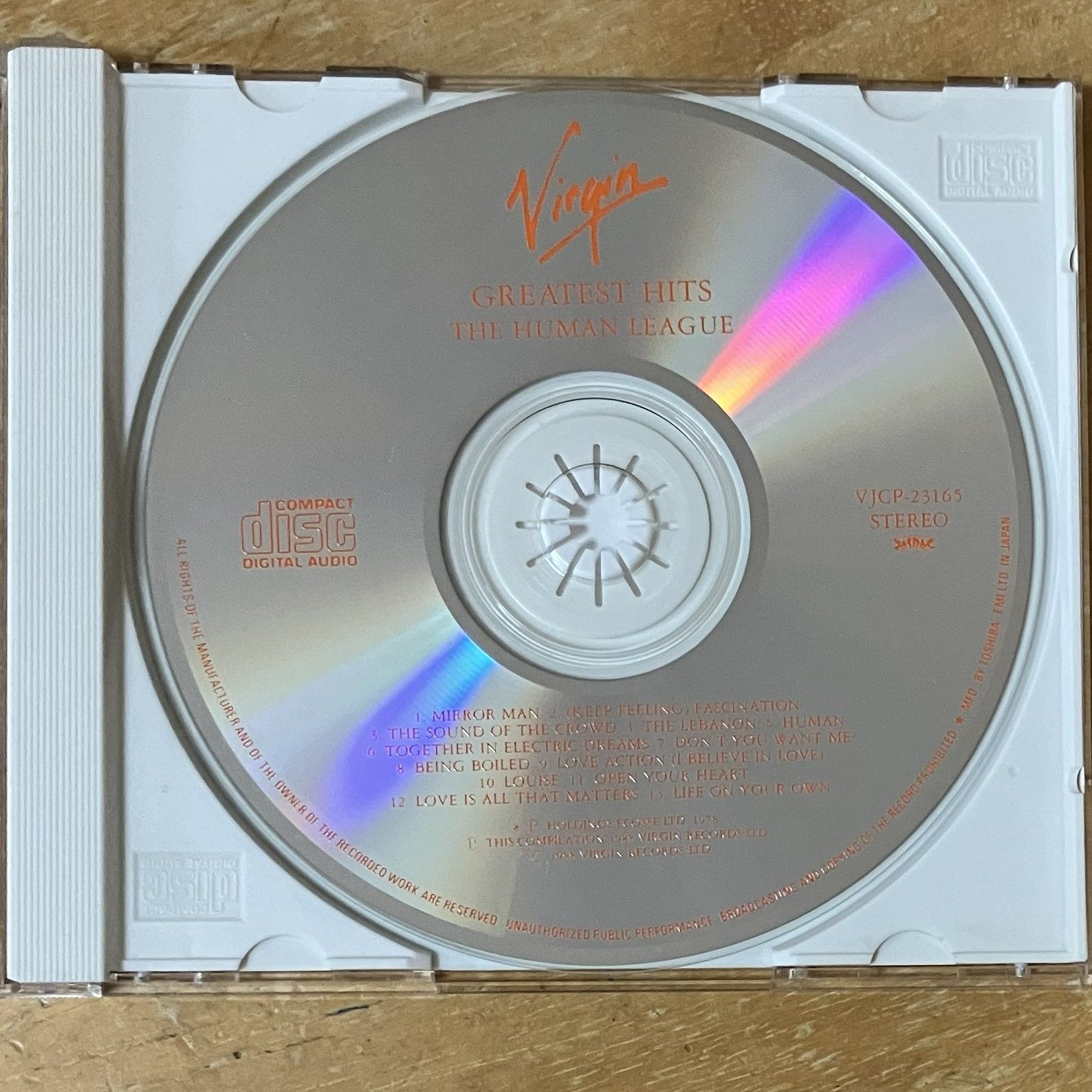 国内盤中古CD】ヒューマン・リーグ（Human League） / The Greatest 