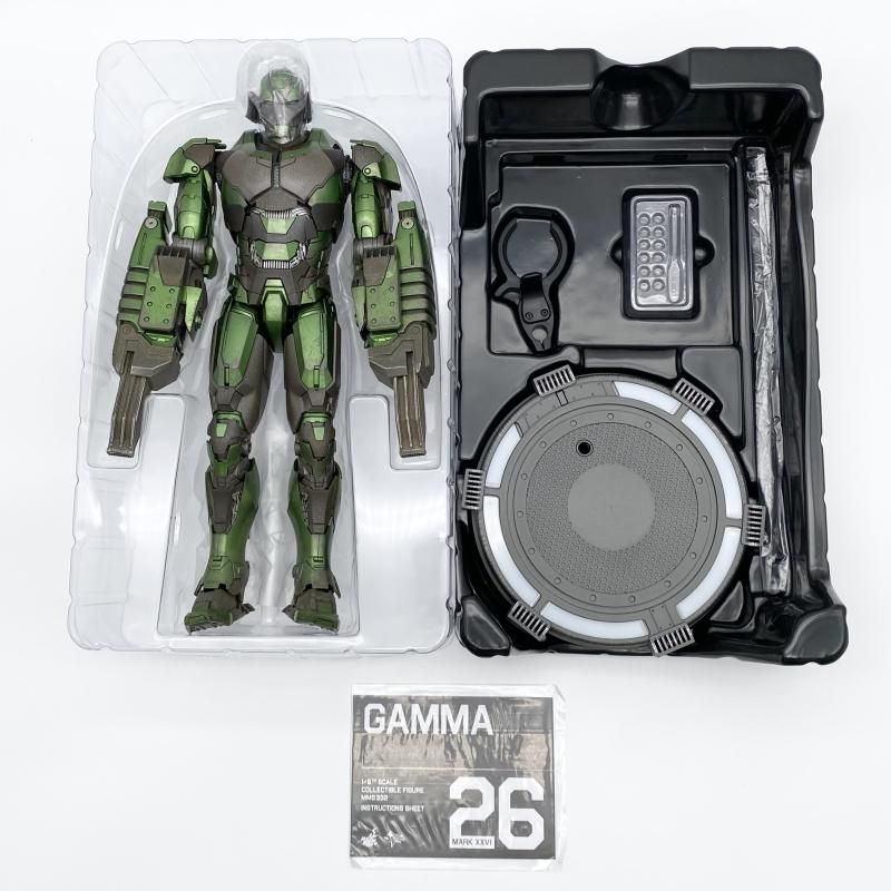 【中古】難有 ムービー･マスターピース 1/6 MM#332 アイアンマン･マーク26 ガンマ ホットトイズ トニー･スターク[17][240017763477] 中古】難有 ムービー・マスターピース 1/6 MM#332 アイアンマン