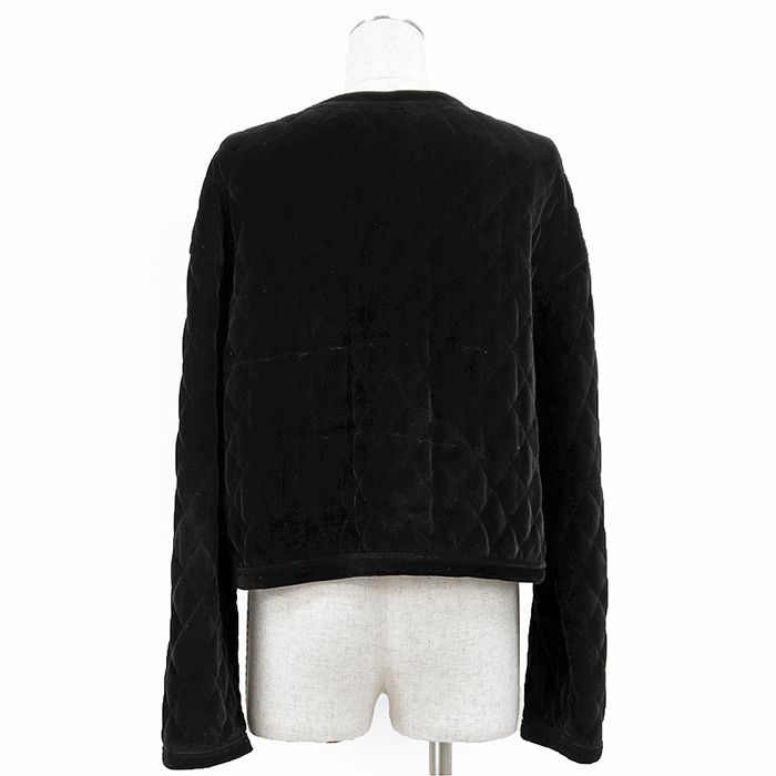 CELINE セリーヌ ジャケット ベロア ダイヤキルティング サイズ 36