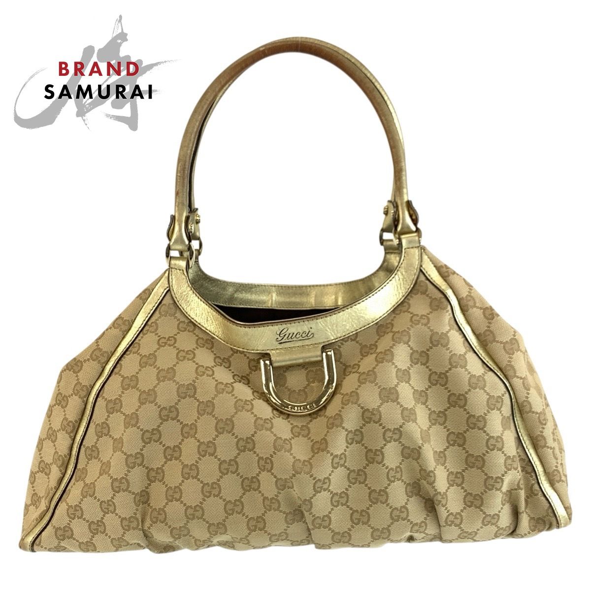 GUCCI グッチ アビー ベージュ ゴールド金具 GGキャンバス 189835