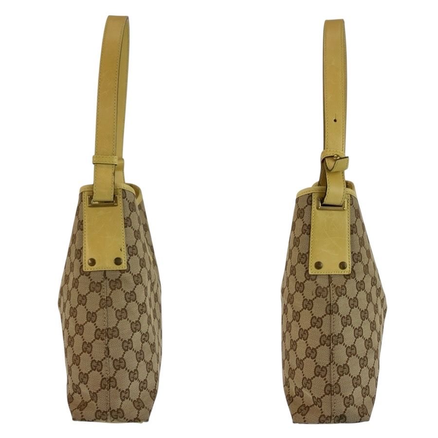 GUCCI グッチ ジャッキー ベージュ イエロー ゴールド金具 GG