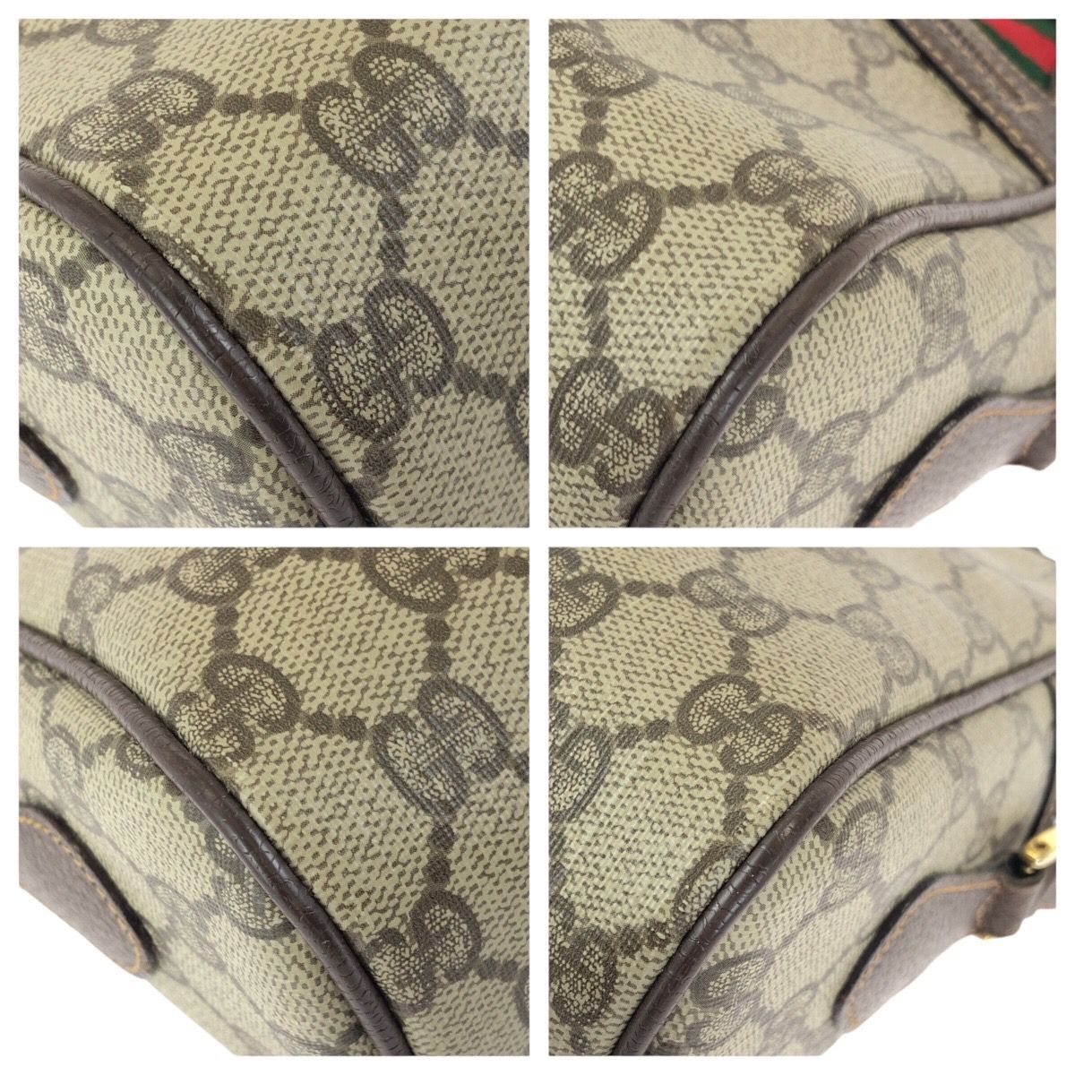 美品 GUCCI グッチ ヴィンテージ オールドグッチ シェリーライン