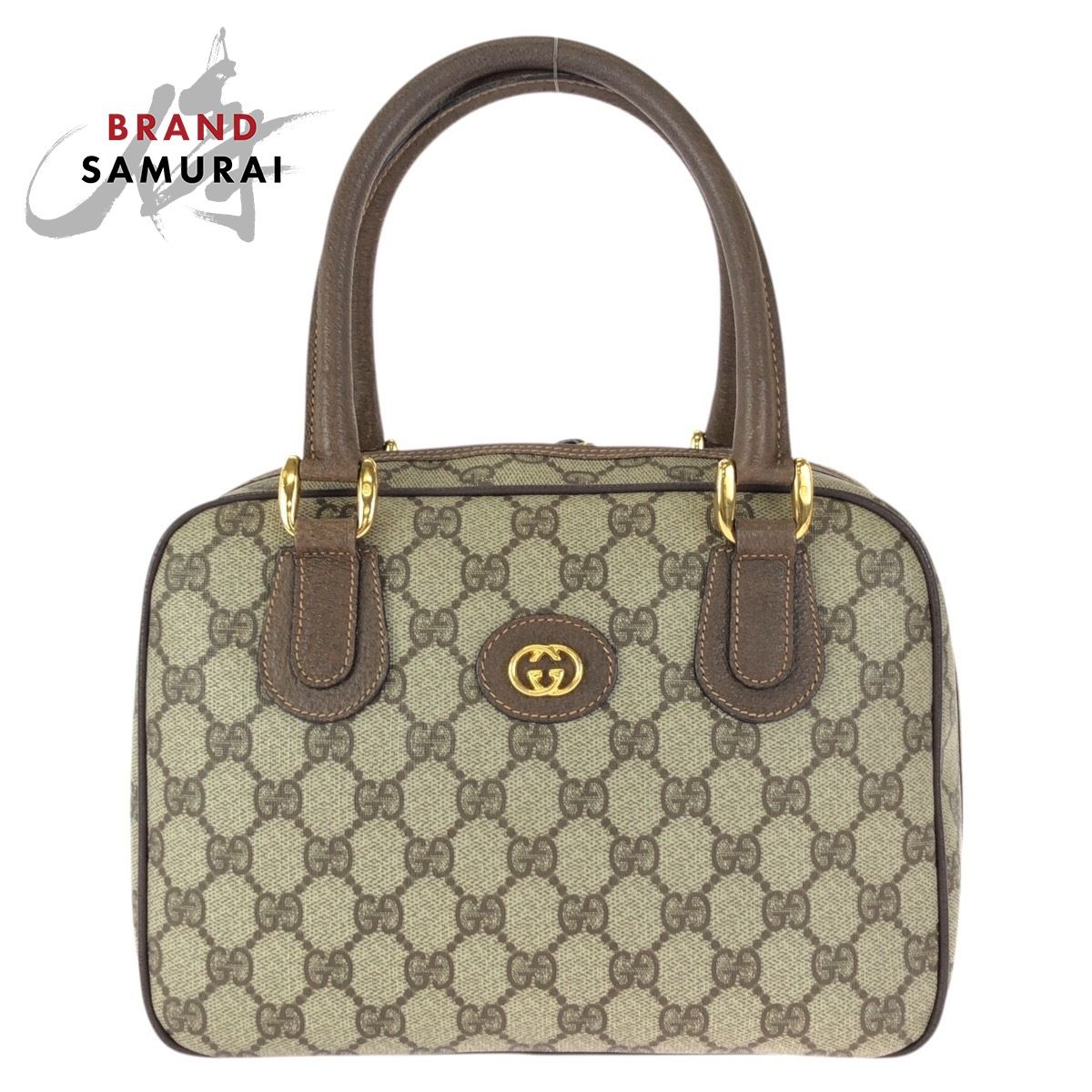 GUCCI グッチ ヴィンテージ オールドグッチ ベージュ ブラウン