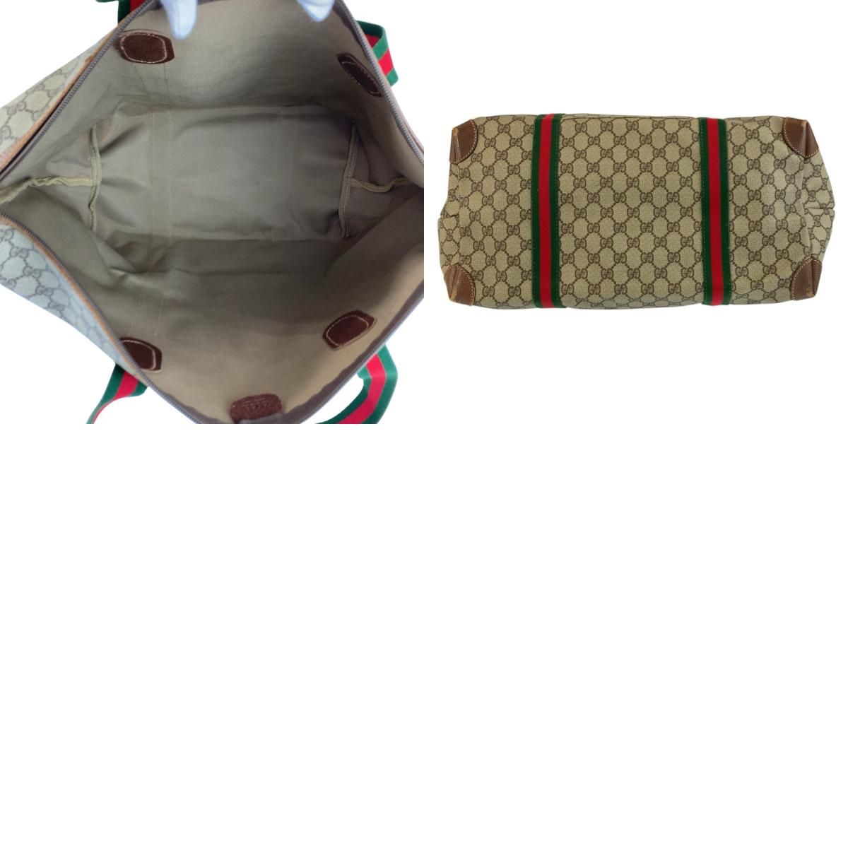 GUCCI グッチ シェリーライン ベージュ ブラウン GGスプリーム
