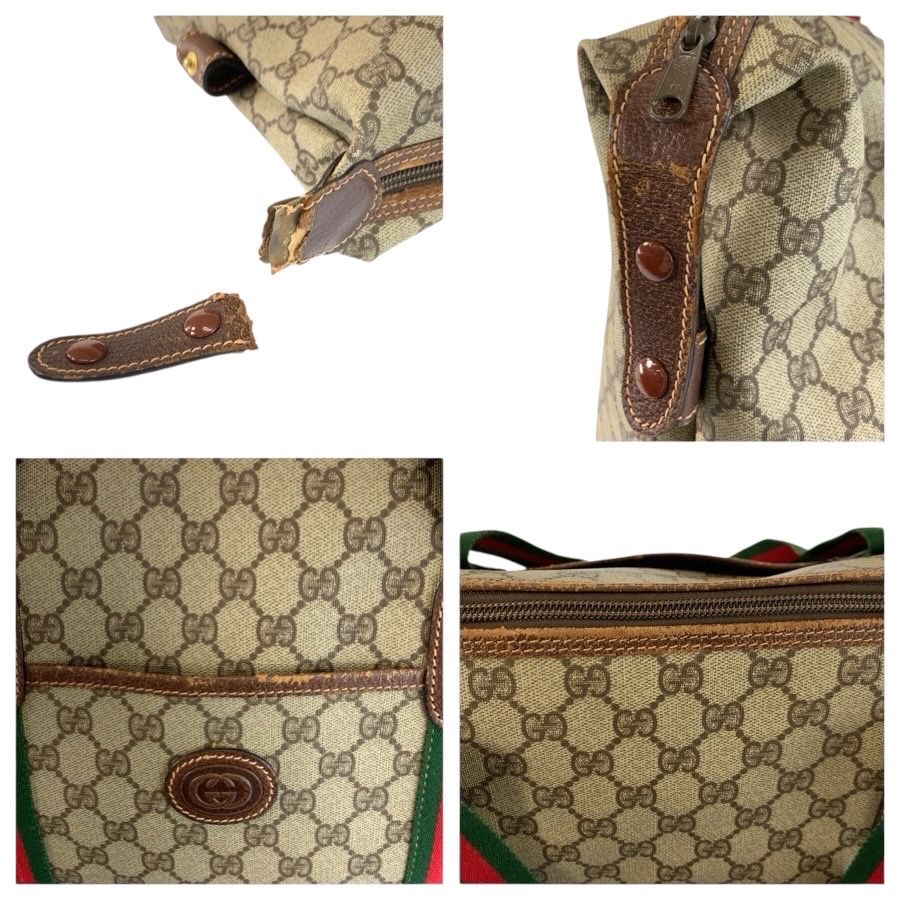 GUCCI グッチ シェリーライン ベージュ ブラウン GGスプリーム