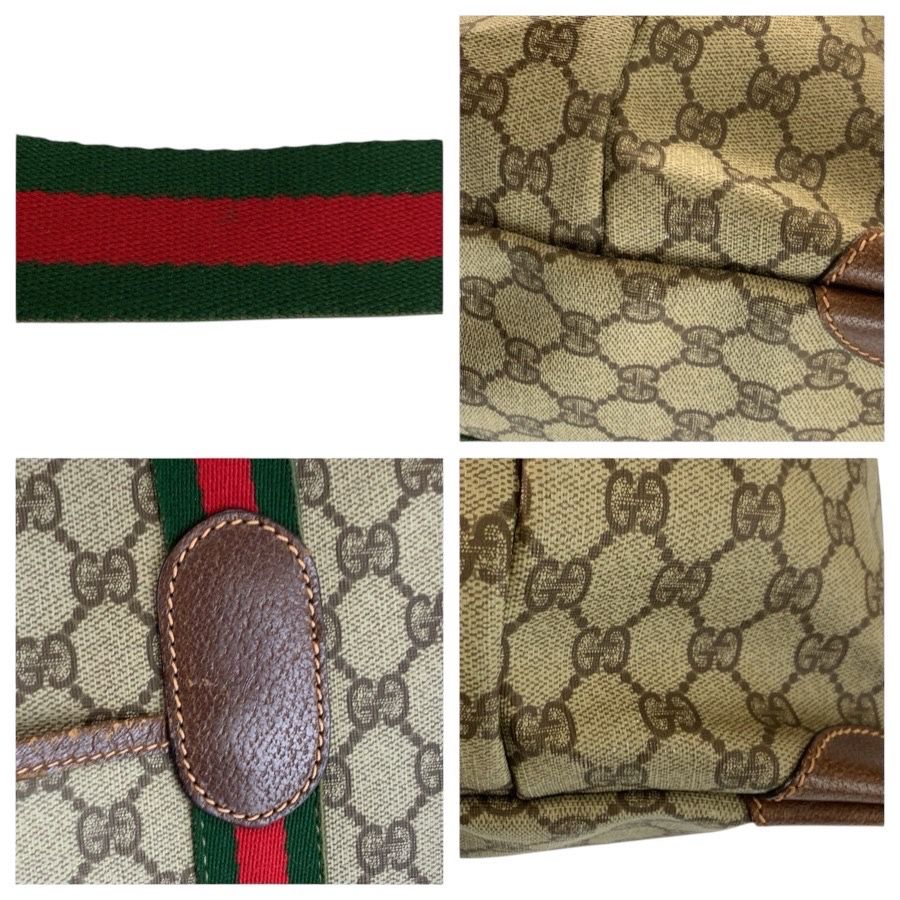 GUCCI グッチ シェリーライン ベージュ ブラウン GGスプリーム