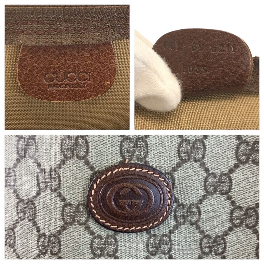 GUCCI グッチ シェリーライン ベージュ ブラウン GGスプリーム