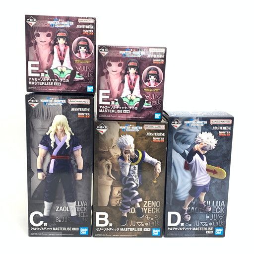 HUNTERHUNTER一番くじ キルア シルバ ナニカ 中古未開封・中古未使用】BANDAI 一番くじ HUNTER×HUNTER B/C/D/E賞