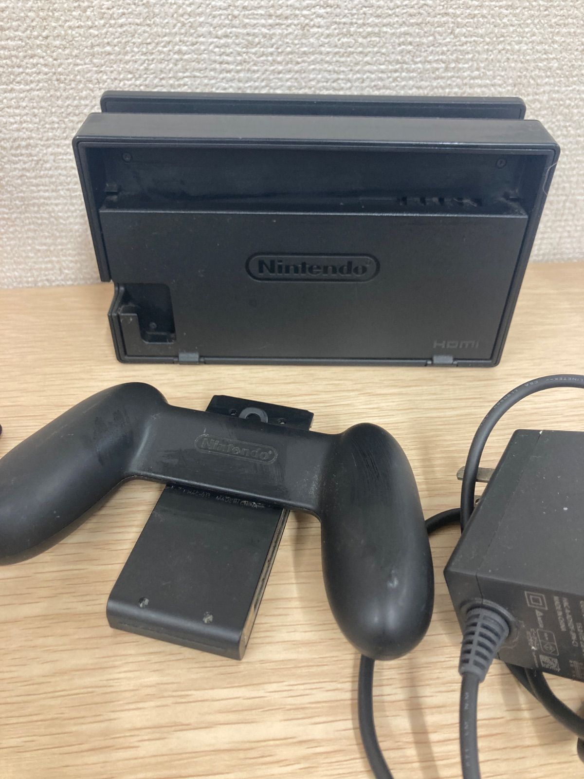 通電動確認済み】Nintendo Switch スイッチ 本体 グレー 充電器 ドッグ
