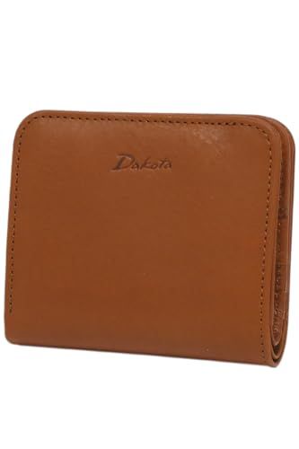 [ダコタ] 二つ折り財布 本革 レディース キャメル DA-30591-45pms