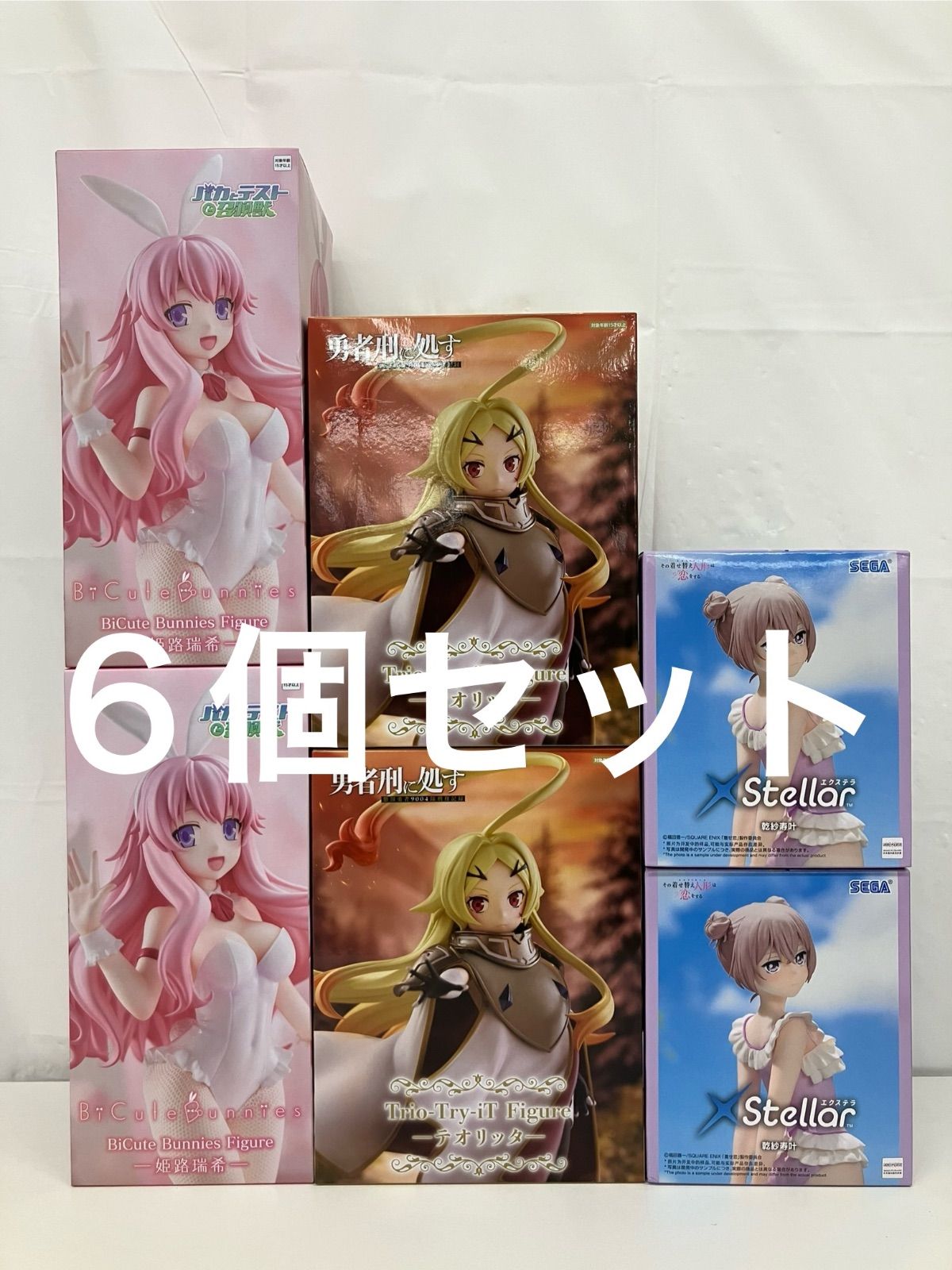 未開封 美少女フィギュア まとめ売り 3種 6個セット LF7082 f107