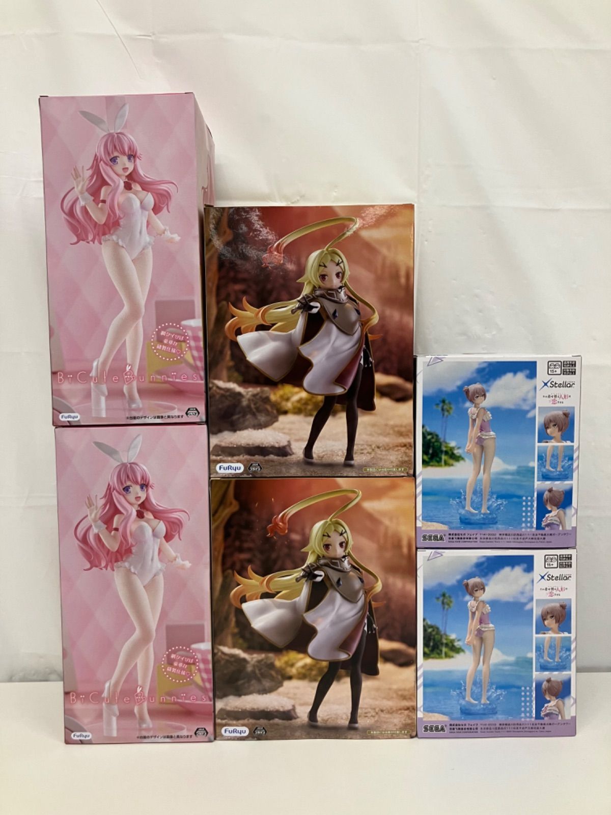 未開封 美少女フィギュア まとめ売り 3種 6個セット LF7082 f107