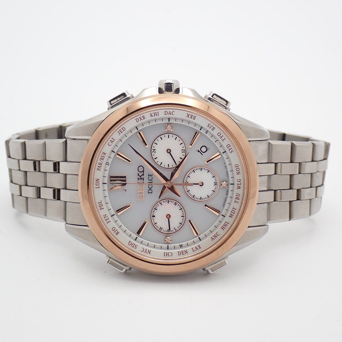 SEIKO セイコー ドルチェ 135周年記念 いい夫婦の日限定 ソーラー電波