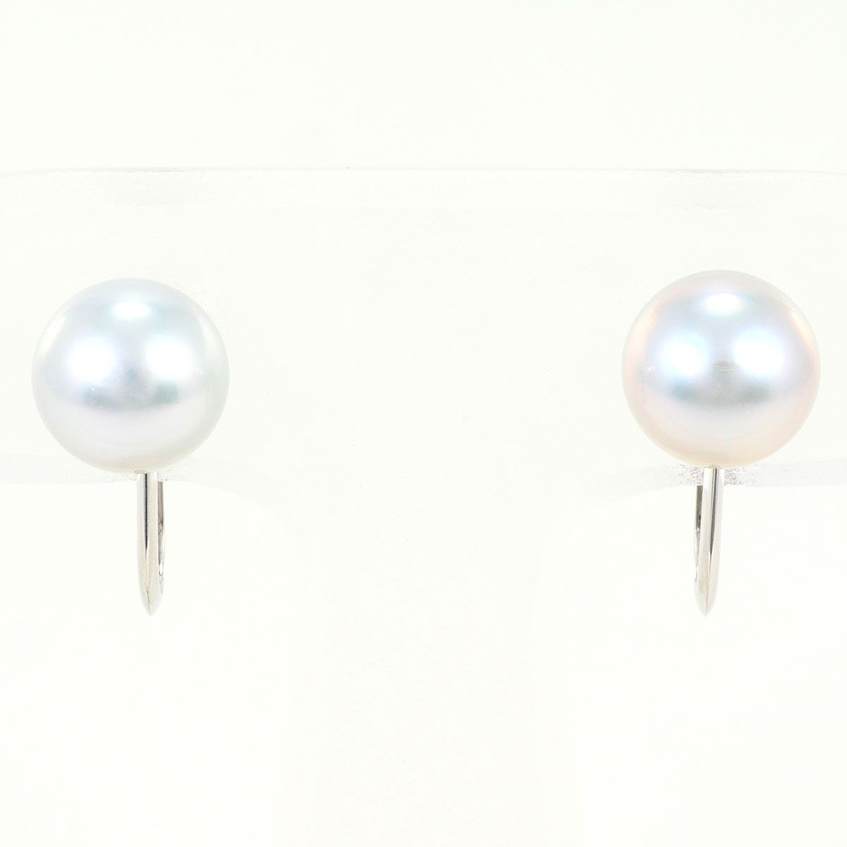 パール プラチナ イヤリング Pt850 PT850/プラチナ イヤリング clip-on earrings パール（真珠） 総重量約