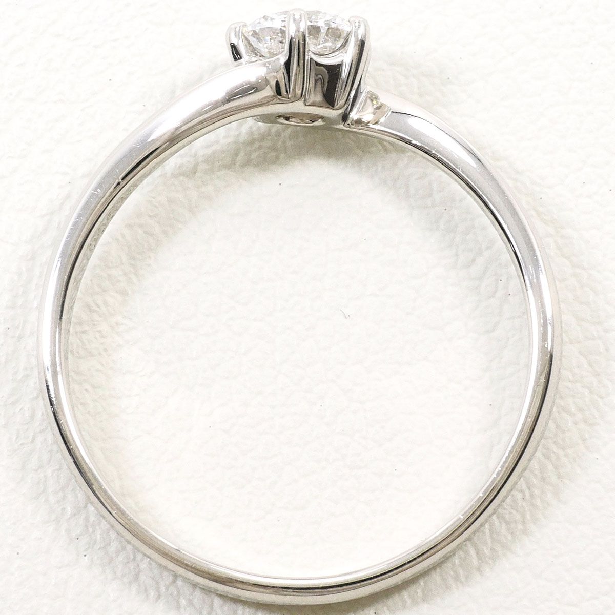 PT900/プラチナ リング・指輪 16号 ダイヤモンド 0.526ct SI2 鑑定書