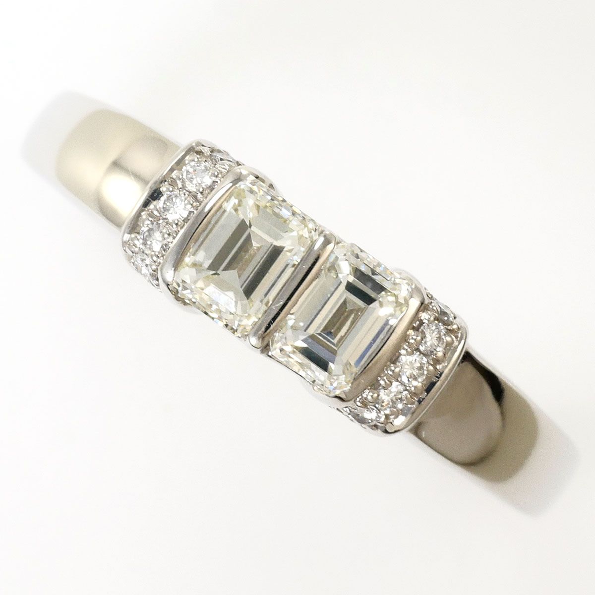 PT900/プラチナ リング・指輪 17号 ダイヤモンド 0.73ct ダイヤモンド