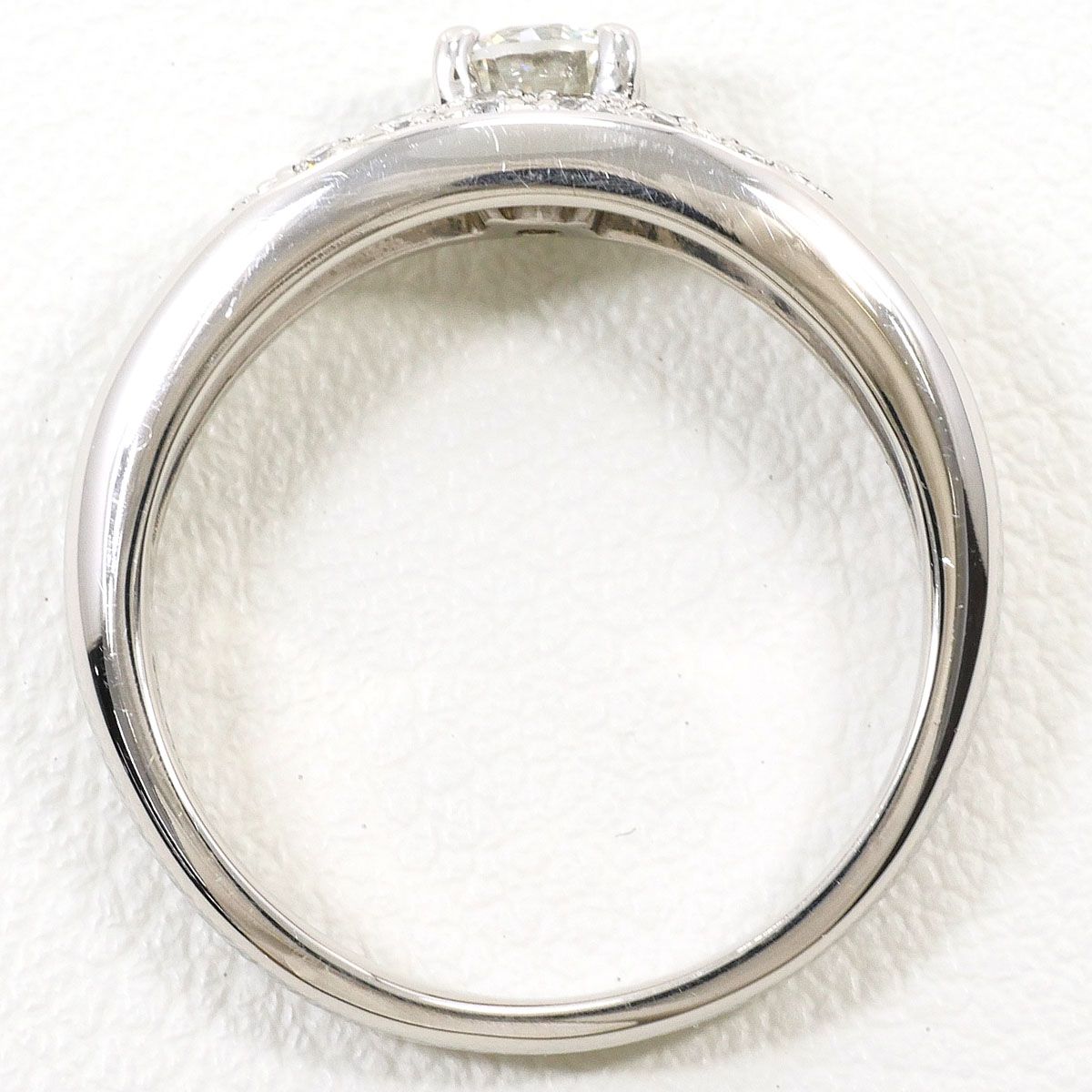 PT900/プラチナ リング・指輪 11号 ダイヤモンド 0.333ct SI1 鑑定書