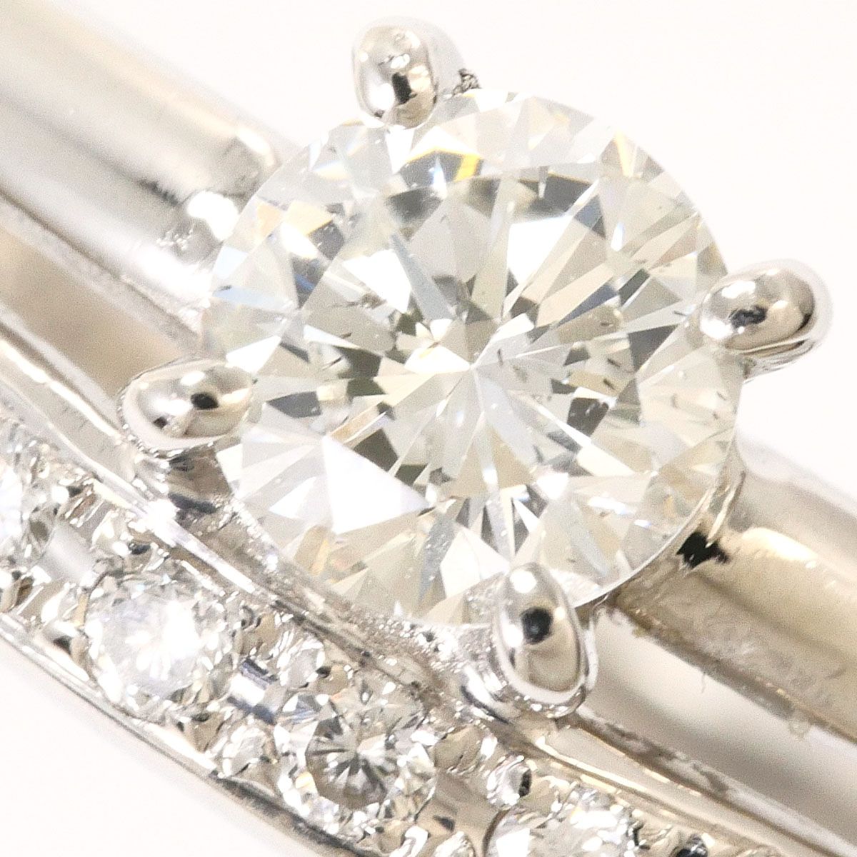 PT900/プラチナ リング・指輪 11号 ダイヤモンド 0.333ct SI1 鑑定書