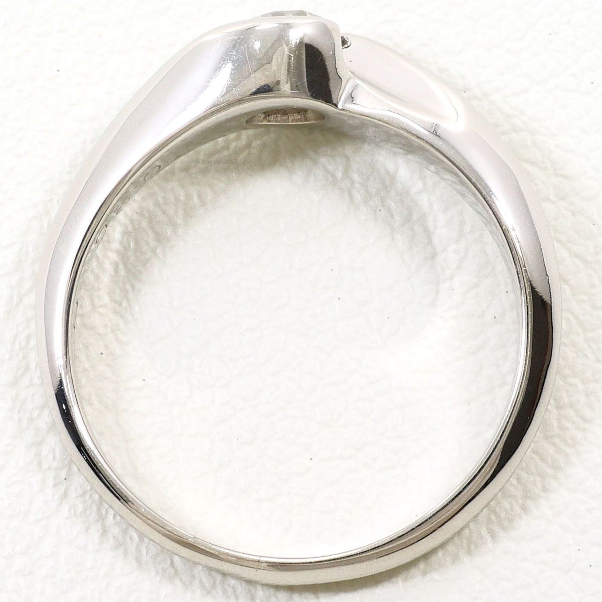 PT900/プラチナ リング・指輪 7号 ダイヤモンド 0.26ct SI1 鑑定書 総
