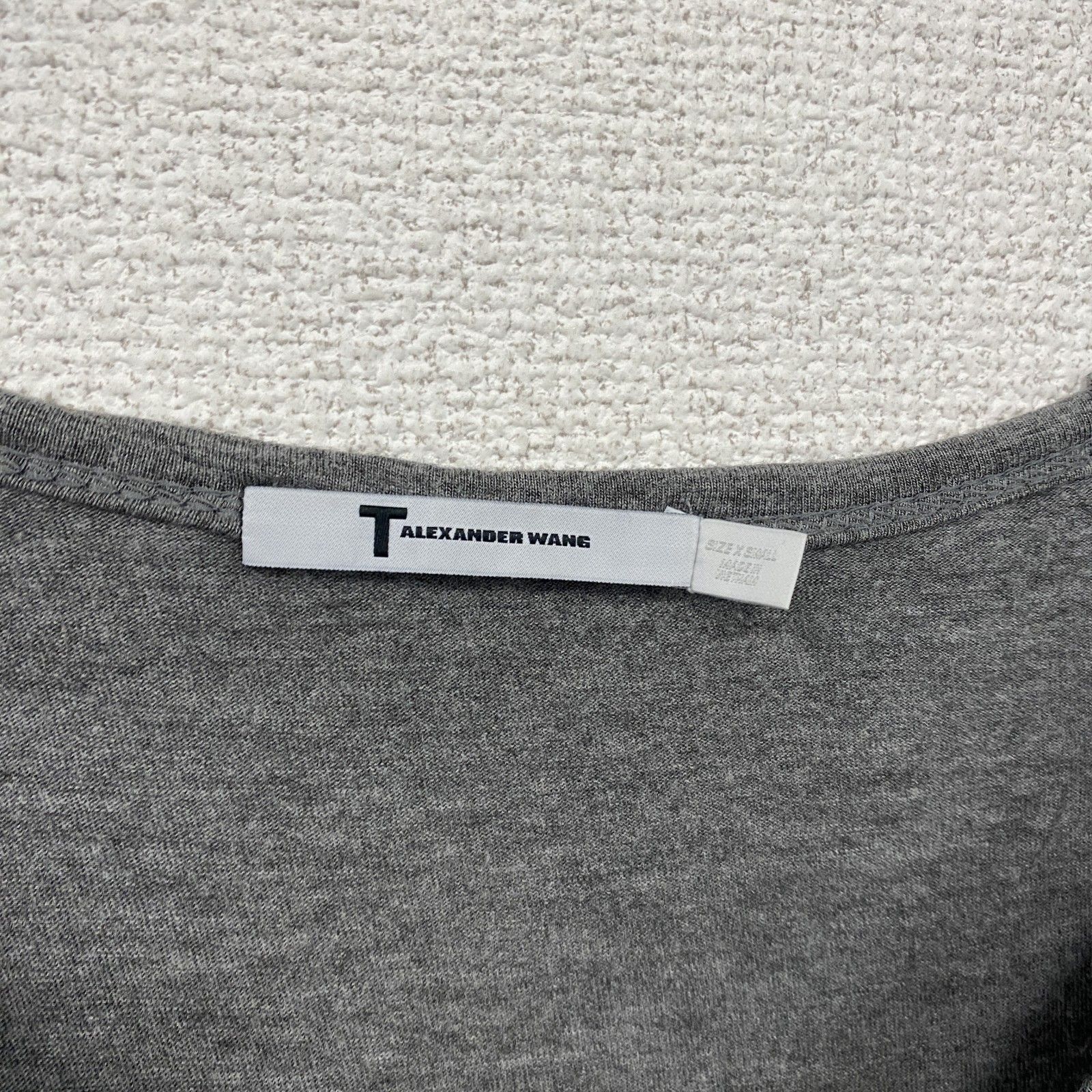 T by Alexander Wand ティーバイアレクサンダーワン 半袖Tシャツ V